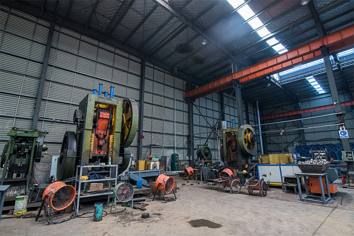 信阳网架配件-锥头加工车间